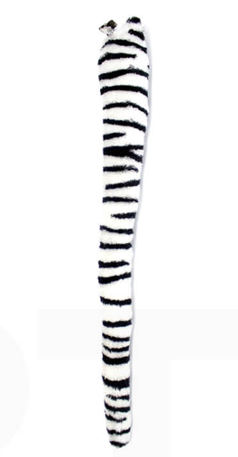 ANIMAL TAIL Costume Halloween Fancy Dress Clip-On Cosplay Horse - Zebra