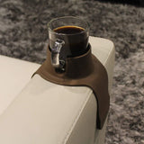 Couch Coaster The Ultimate Drink Holder for Your Sofa Lounger Couch - Mocha Brown