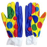 CLOWN GLOVES Costume Fancy Dress Circus Fancy Dress Halloween Funny One Size