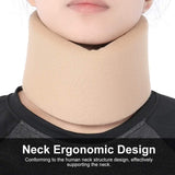 Neck Support Soft Sponge Neck Brace Protection Unisex Cervical Collar Support