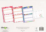 2025 Family Organiser Rectangle Wall Calendar 14 Months Hanging Planner Souvenir