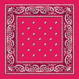 BANDANA Paisley 100% COTTON Head Wrap Durag Bandanna Summer Biker Scarf Mask - Hot Pink