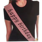 Hen's Night Bridal Sash Bride Happy Birthday 18th 21st Party Night Girls