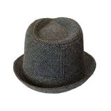 CLASSIC TRILBY HAT Fedora Felt Cap Costume Gangster - One Size Fits Most (58cm)