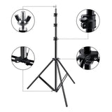 2.6M*3M Heavy Duty Backdrop Support System for Photography Background Photo Video Studio