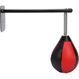 Wall Hanging Boxing Punching Bag Speed Training Stress Relief Kit with Wall Mount Bracket