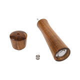 8" Wooden Salt and Pepper Grinder Adjustable Manual Wood Ceramic Core