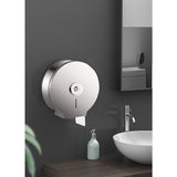 Toilet Paper Towel Dispenser Brushed Stainless Steel Wall-Mounted Bathroom Tissue