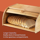 Bamboo Bread Box Kitchen Storage