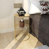 Round Side Table Bedside Bedroom Lounge Furniture