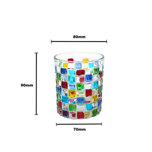 Rubik Glass Tumbler - 210ml