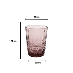 Faubourg Embossed Tumbler - 250ml purple