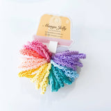 MANGO JELLY Kids Hair Ties (3cm) - Lace Candy - Three Pack