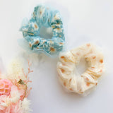 MANGO JELLY Daisy Scrunchies 2P - Blue