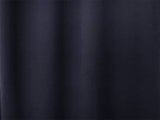 Blockout Curtains 560x230cm PINCH PLEAT Blackout High Level Fabric Black w/Hook