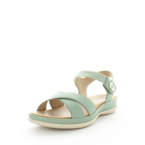 AEROCUSHION Women's MIRINA Sandals Green Shoe 38EU