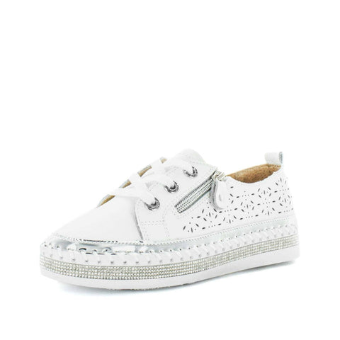 JUST BEE Women's CHELSY Sneakers White 39EU