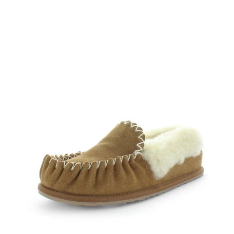 JUST BEE Men's CHUMS Slippers Chestnut 10UK