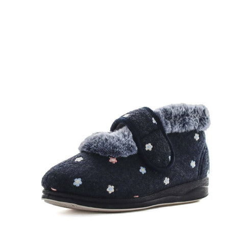 Panda EMEE Slippers Uggs Navy Floral Shoe 7