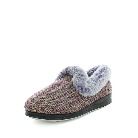 Panda PEMILLE Slippers Uggs Purple Knit Shoe 6