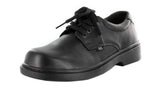 ROC SHOES Girl's STROBE School Black Shoe 6.5US