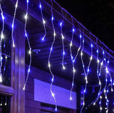 500 LED Icicle Lights – available in 4 Colors - Cool White