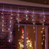 480 LEDs Snowing Icicle Lights – available in 4 Colors - Cool White