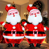 Large Santa Claus Aluminum Foil Balloon