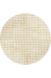 Bubble Washable Rug - Natural 100X100Cm