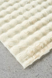 Bubble Washable Rug - Natural 220X150Cm