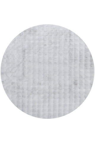 Bubble Washable Rug - Silver 200X200Cm