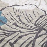 Intricate Quilted Coverlet and Pillowcases Set: Artistry in Every Stitch - Queen size