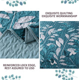 Decadent Quilted Coverlet and Pillowcases Set: Experience Supreme Comfort - Queen size