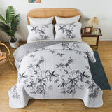 Finely Quilted Bedspread and Pillowcases Set: A Blend of Art and Comfort - Queen size