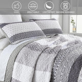 Bespoke Quilted Bedspread and Pillowcases Set: Tailored Luxury for Your Home - Queen size