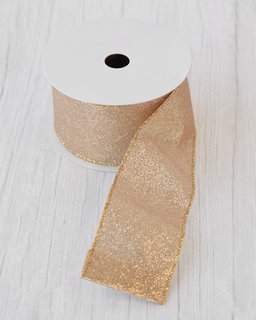 Ribbon Roll Light Gold 9M