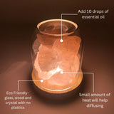 Aurora Crystal Diffuser - Rose Quartz