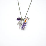 Gift Gox - Crystal Bottle (Amethyst) + Purify Oil Blend