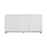 Dome White 3 Doors Sideboard