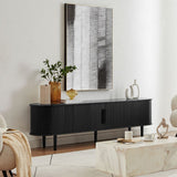 Tate 200cm TV Unit in Black