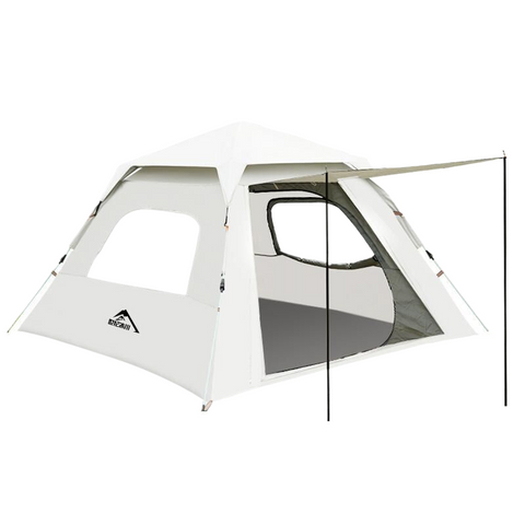 Round door four sided tent