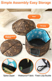 Outdoor Waterproof Cat House - Insulated, Weatherproof, Warm Shelter for Cats, Ideal for Winter Protection, Size: S 35*40cm