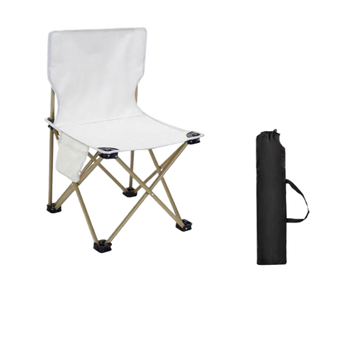 Outdoor folding chair white 36* 36* 58