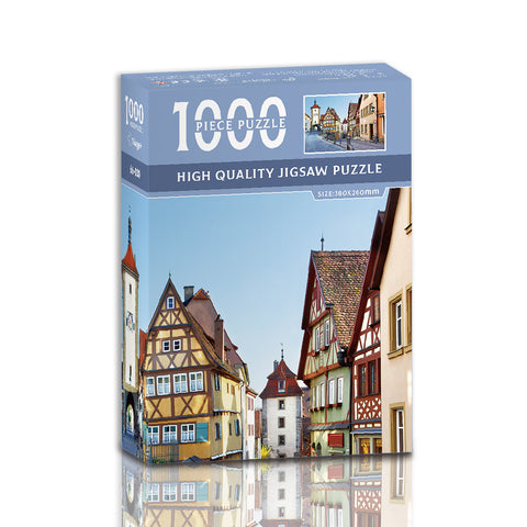 1000-Piece High-Quality Jigsaw Puzzle - Austrian town