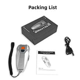 Sliver Handheld Ultrasonic Dog Trainer with Dual Mode | Training & Deterrent Device with LED Light