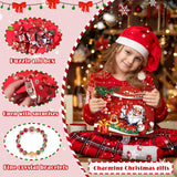 M-15ST Christmas Jewelry Advent Calendar - DIY Charm Bracelet Kit with 24 Days of Surprises