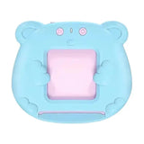 Blue Bear-Shaped Early Education Card Reader - Interactive Learning Toy with 510 Flashcards for Kids