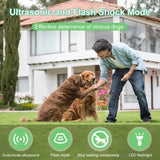 P9 Ultrasonic Dog Repellent Device - Dual-Mode Flashlight and Ultrasonic Dog Deterrent