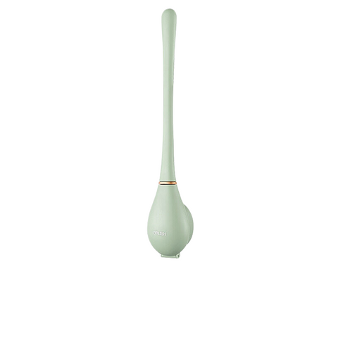 Jade green baseball-shaped toilet brush 8cm * 42.5cm