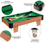 Wooden Mini Snooker Tables Billiards Game Pool Table Set Toy Extra Size For Kids